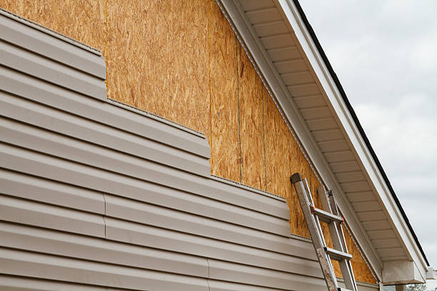Professional Siding Replacement technician working in Burlington, CO